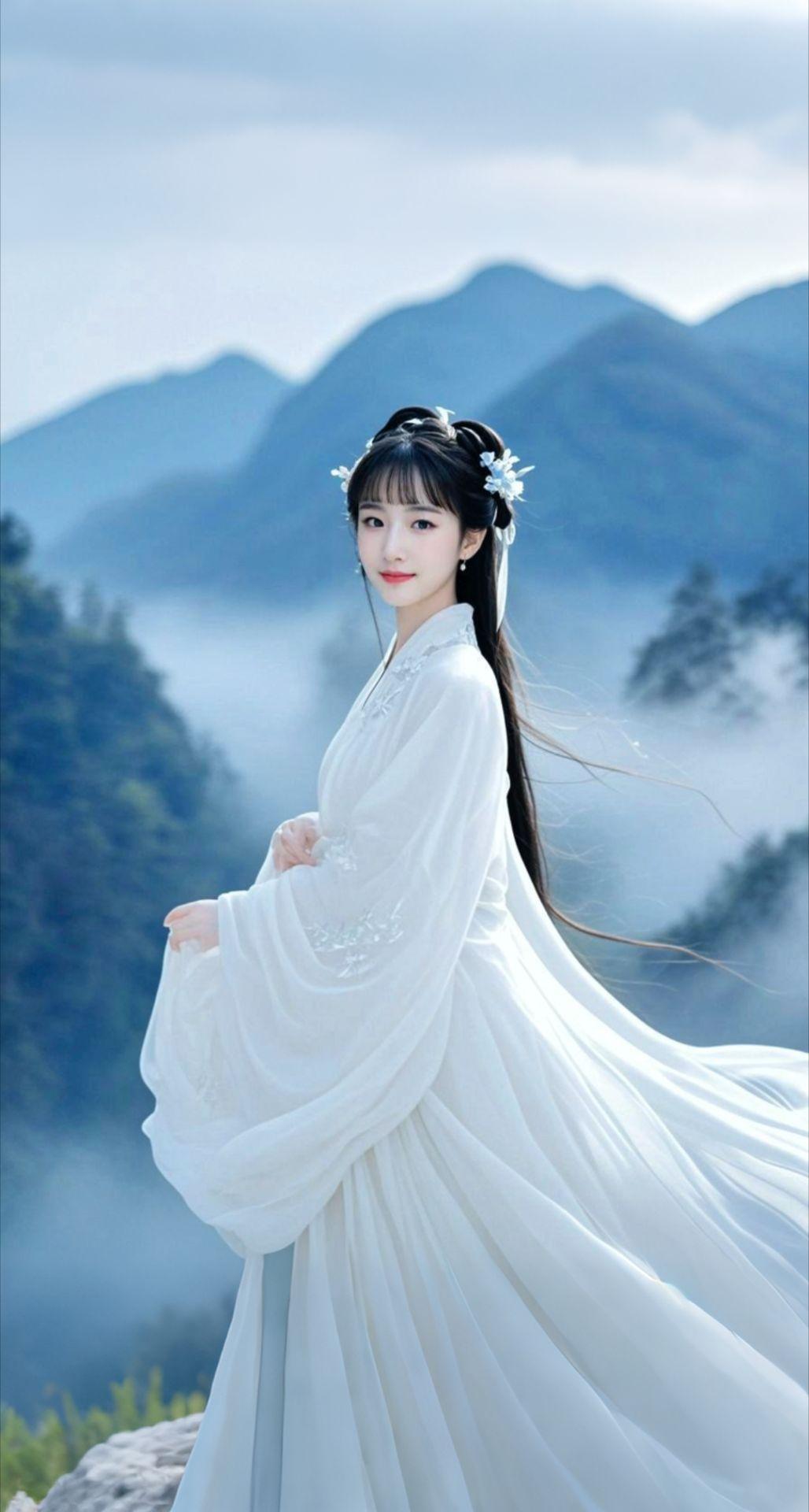 AI扩图 AI云间素影