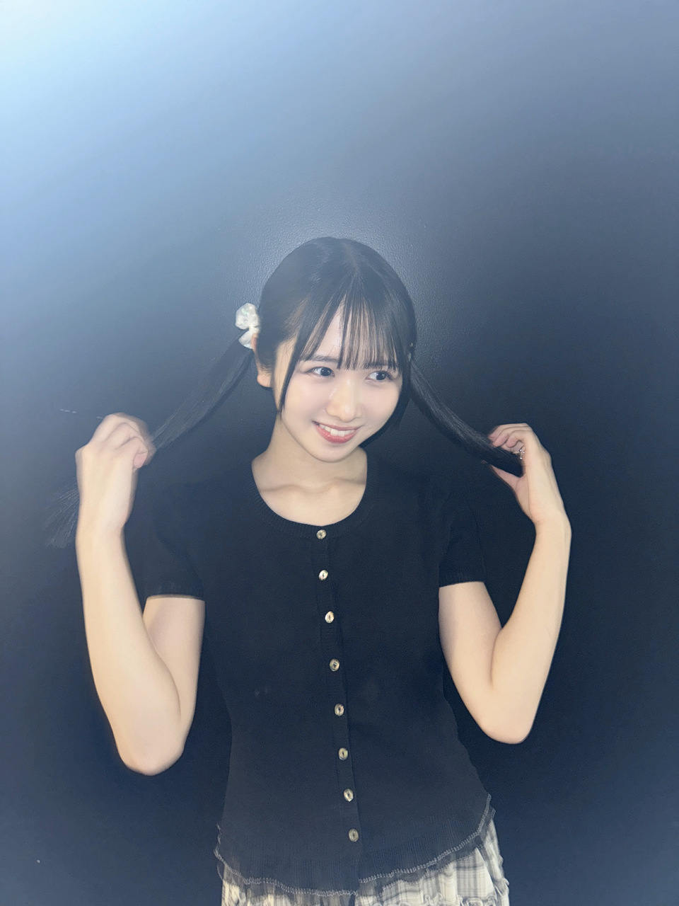 ひなの「夏なのでツインテールとか。やりたくなっちゃうのです。鈴花さんとのロケでみ