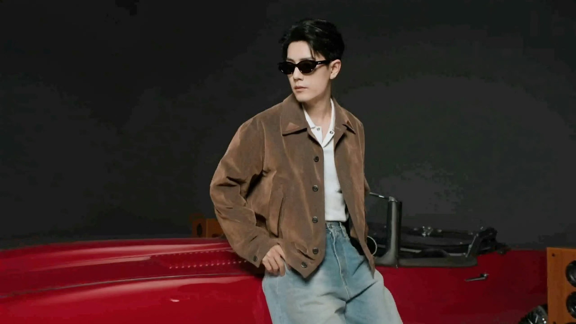 肖战 少爷，我要坐副驾！ ​​​