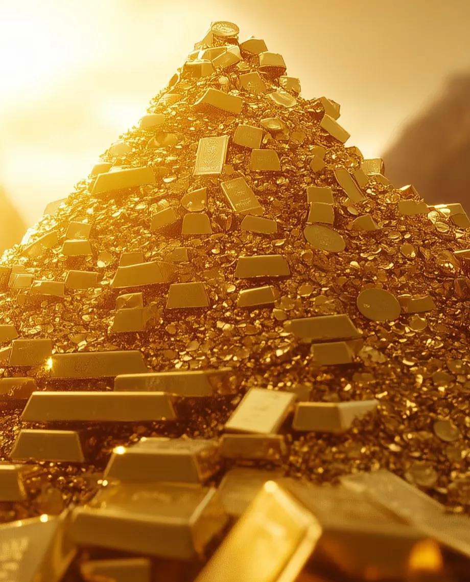奉劝大家，
趁现在赶紧买黄金！
8月22日，实体金店一个100克的金镯子已经跌到