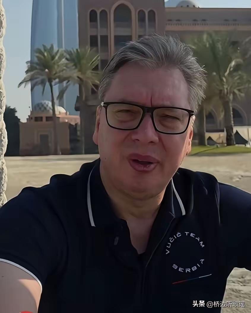 塞尔维亚总统武契奇，对着全国的镜头，一字一句复述了那个暗杀计划：把他的孩子，活活