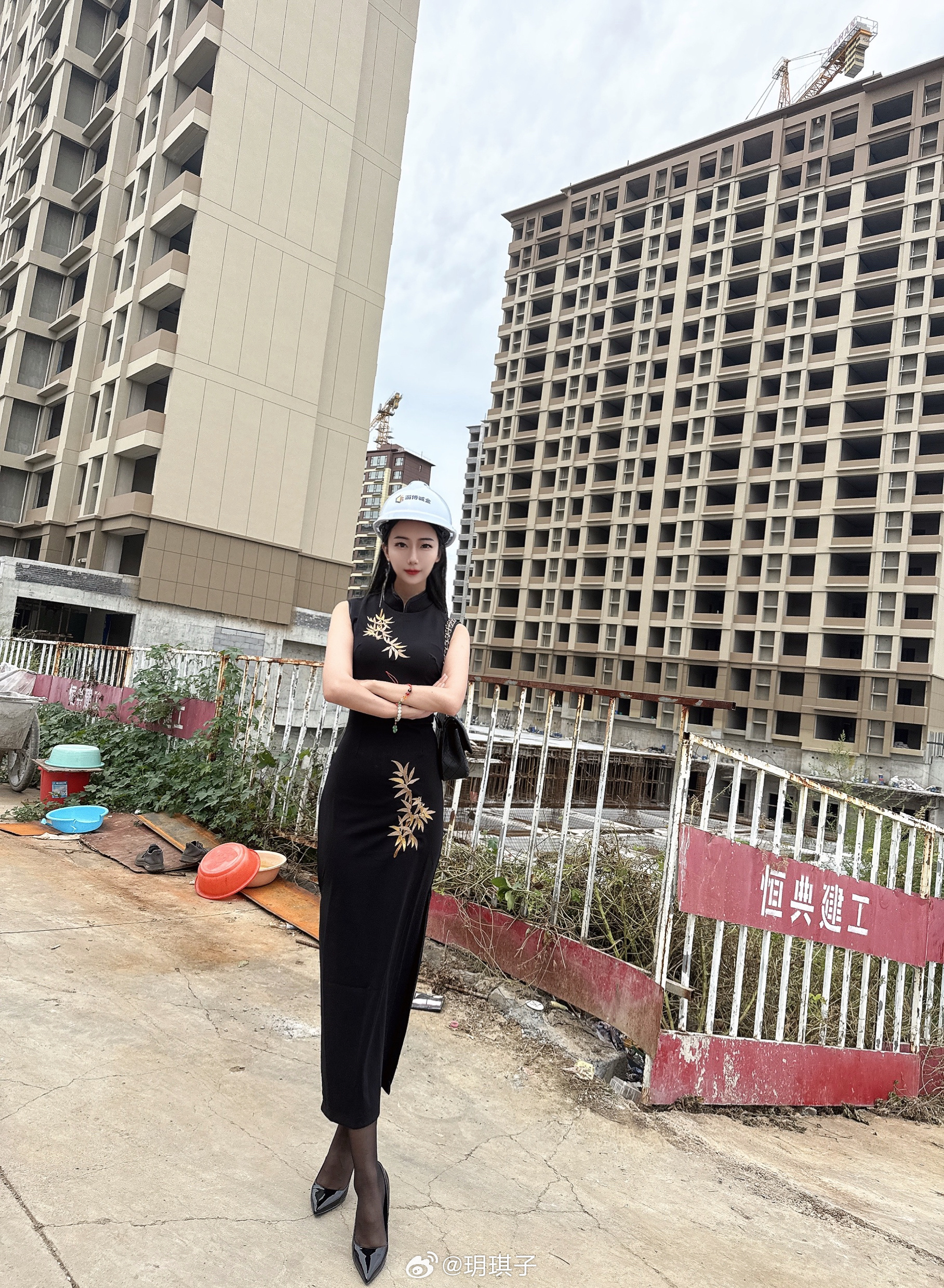 建筑工程界的女孩子都是这样子的女汉子穿搭分享涞觅润丝御姐  ​​​