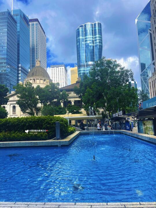 🇭🇰中环散步路线‼️百年广场终审法院㊙️天桥