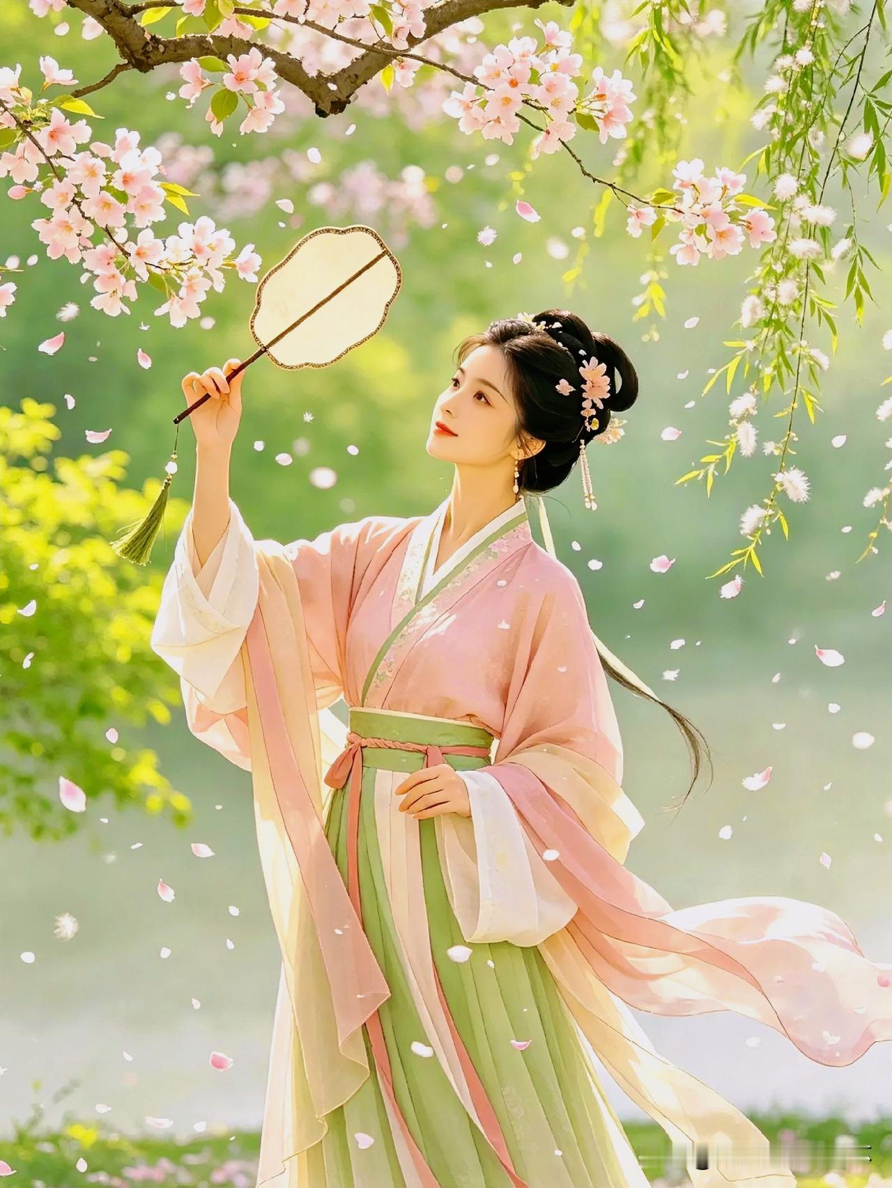 下联：陌上花开拂面春
上联:有请雅士[玫瑰][玫瑰][玫瑰]