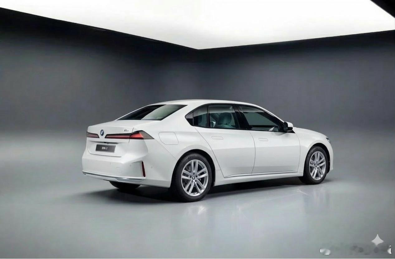 用AI生成的新一代宝马i3低配版本，这是哪里来的天仙设计……这也太美了。大v聊车