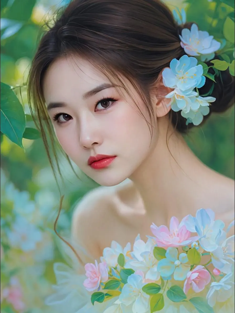 AI浅调花神之韵