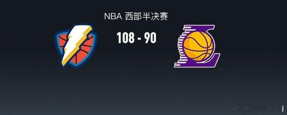 北京时间5月6日NBA 西部半决赛，俄克拉荷马雷霆对阵洛杉矶湖人。半场雷霆61-