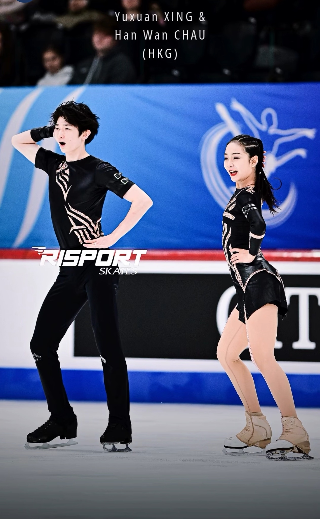 邢雨媗邹函运 港队 2026世青冰舞韵律舞图集📸冰鞋品牌risport拍摄，才