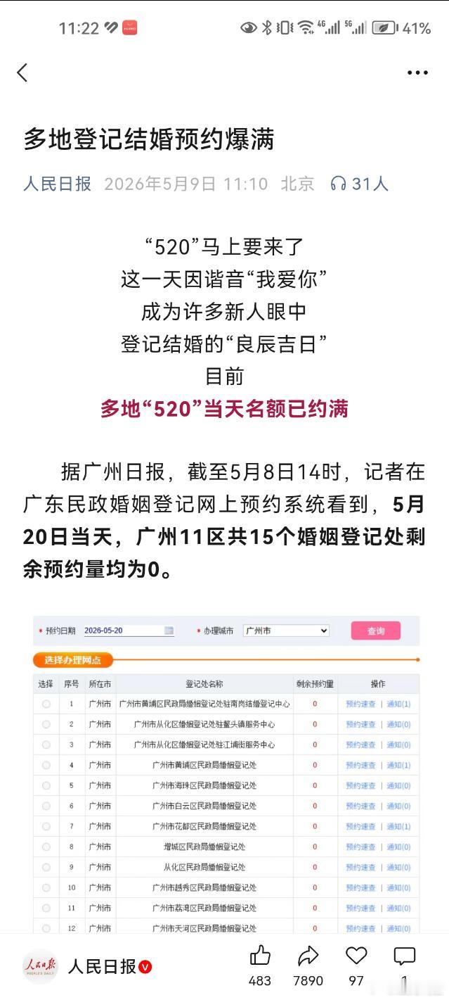多地登记结婚预约爆满，总算好起来了！