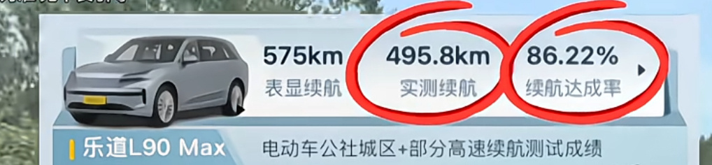 易车测试的那个，其实是极为极限的续航成绩，对于普通用户来说参考意义不大，遇不到那