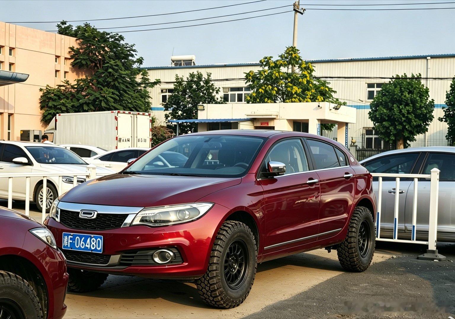 马力玩聚老马在路上 要是给他装四条AT胎，适当升高这样可还行 