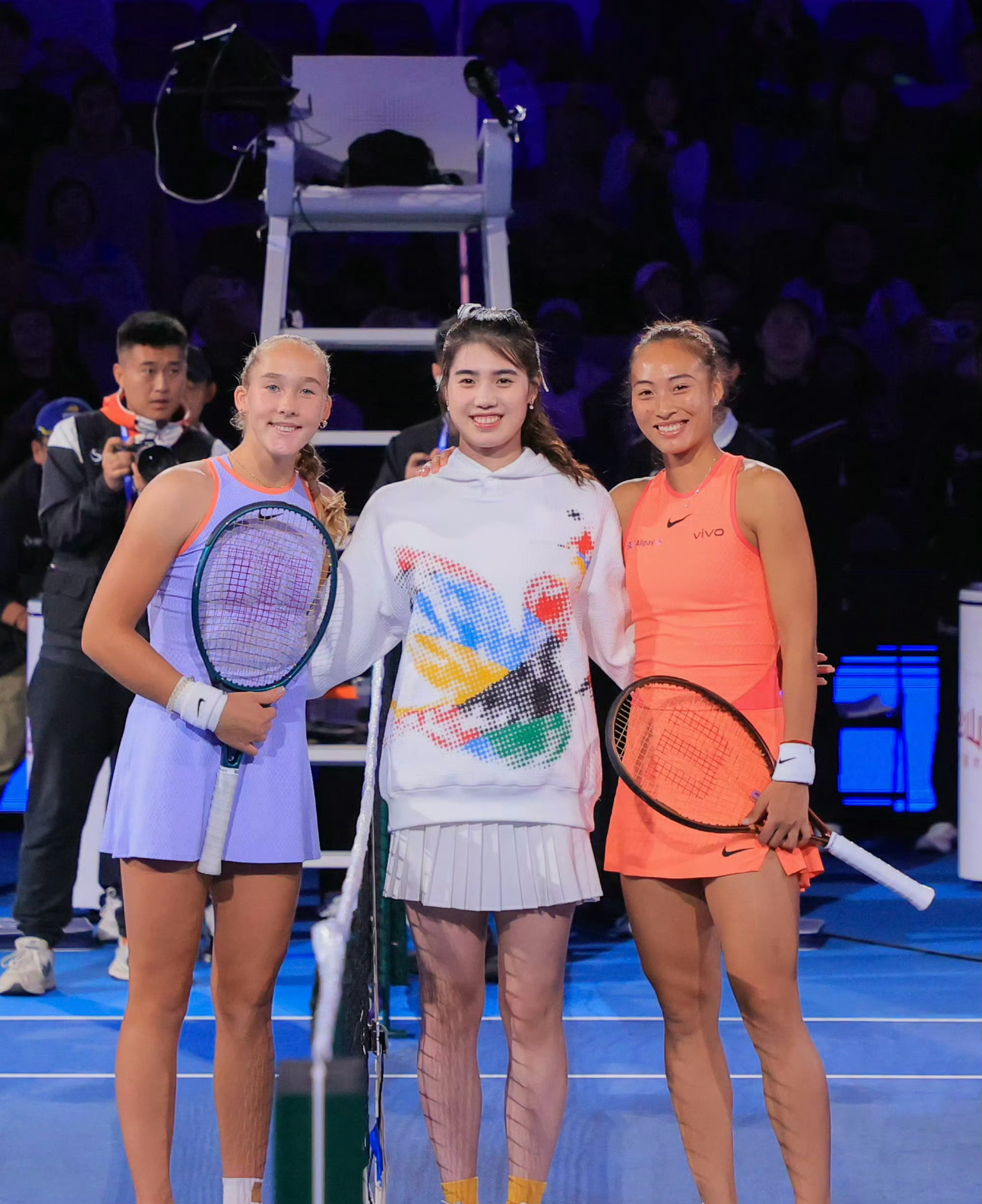 郑钦文进入#2024中网# 四强，一场玩心跳的比赛[污] #郑钦文首进1000赛