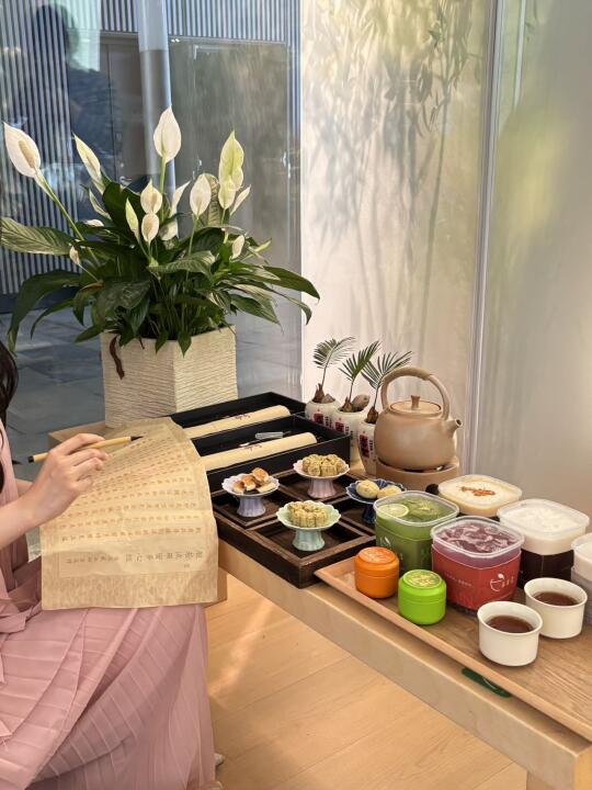 归元寺新开的禅文化茶饮素食店