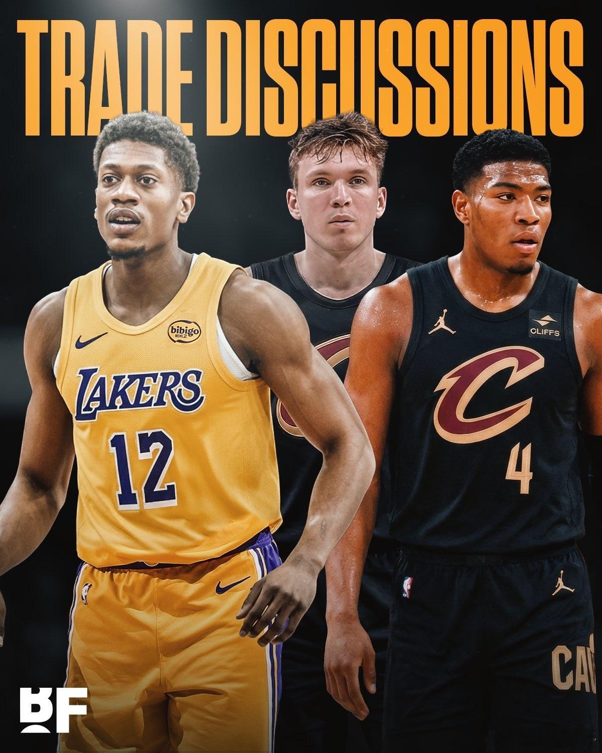 洛杉矶湖人 据报道，骑士队和湖人队正在积极商讨用亨特换取八村塁和克内克特的交易方