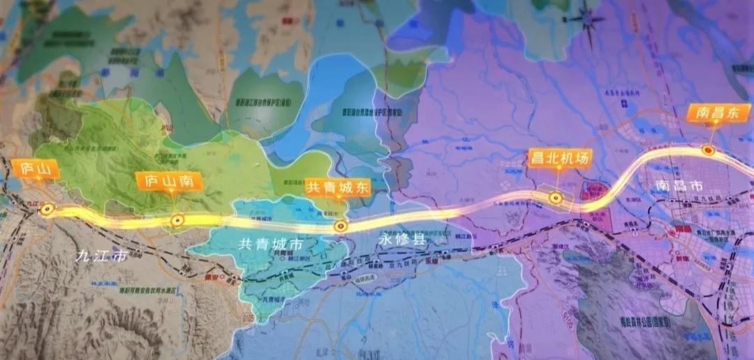 昌九、大遵两条铁路连传捷报。昌九高铁，全线完工，开始验收了，350公里时速，京港