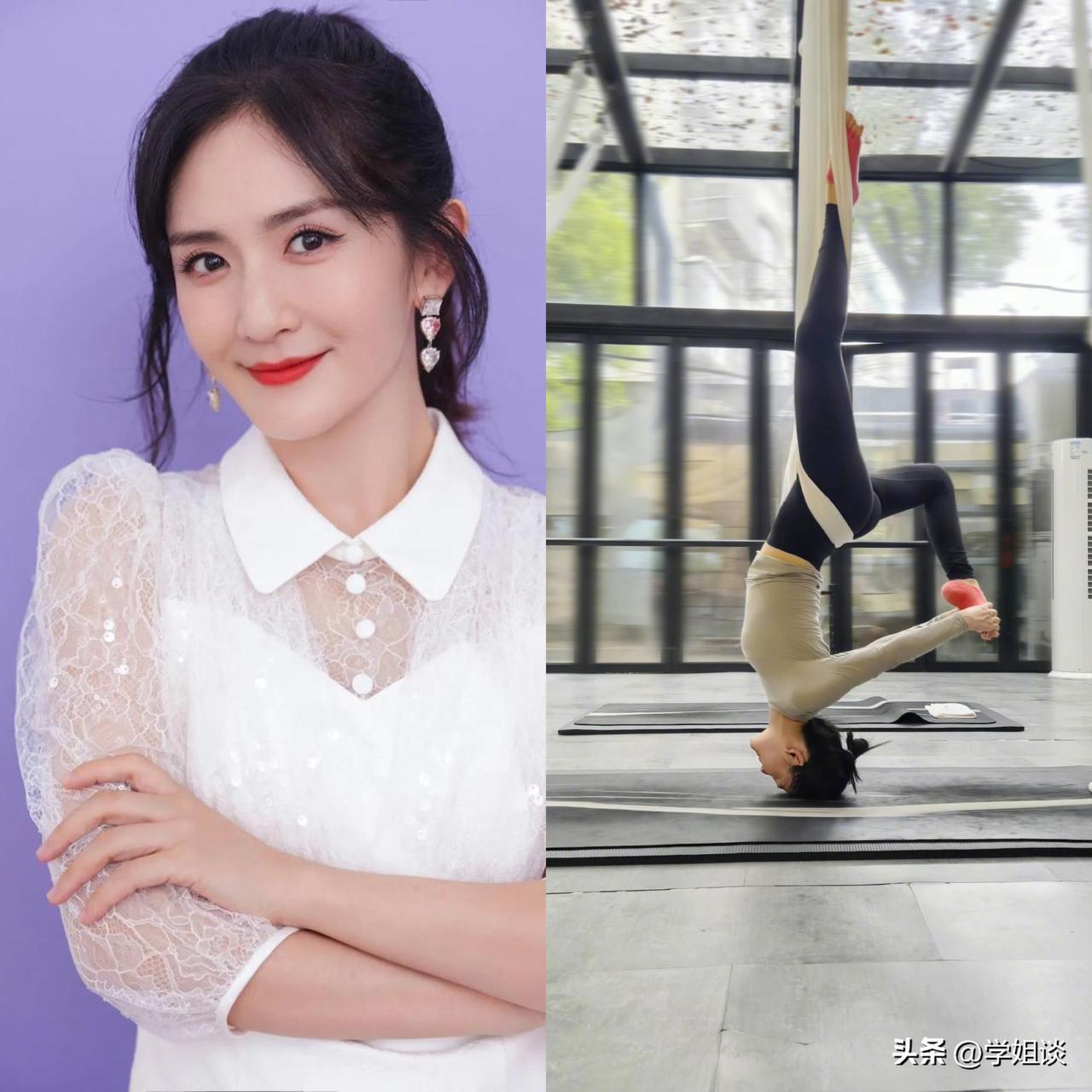 谢娜，冲上热搜。
她昨天中午发在社交平台上的照片，
真的太牛了。

照片中的她，