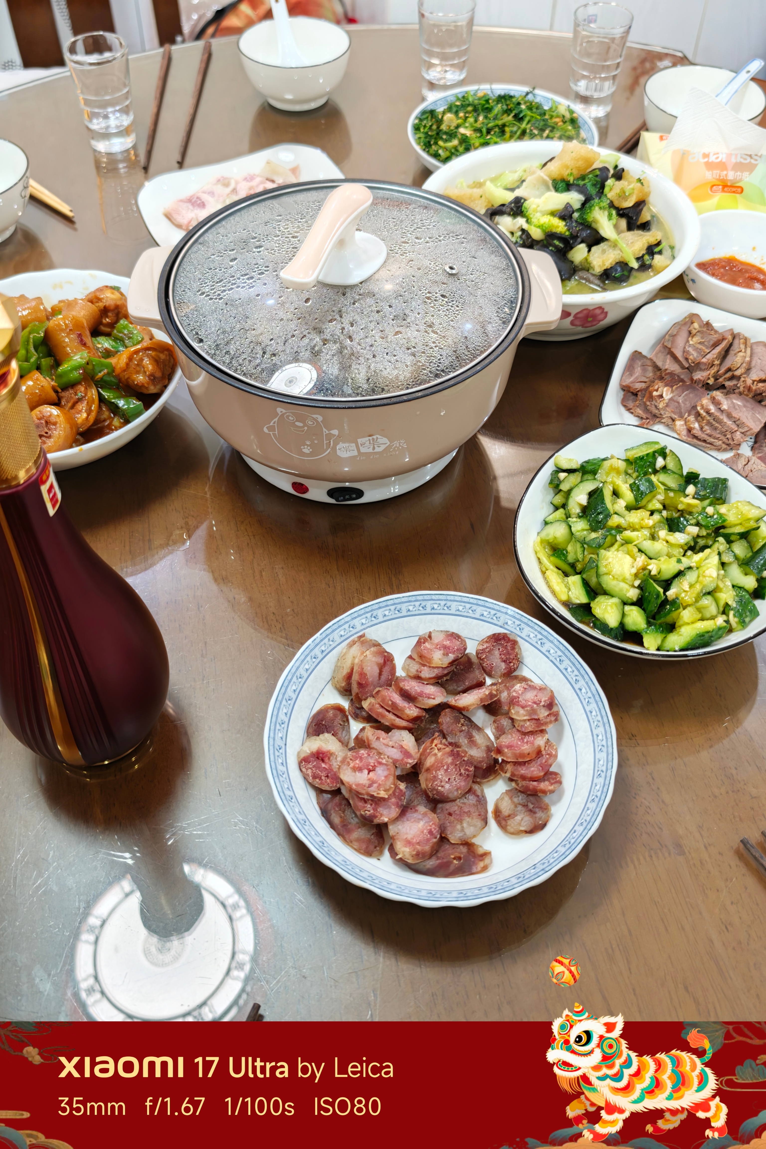 一年一次的年夜饭来啦～ 淮安