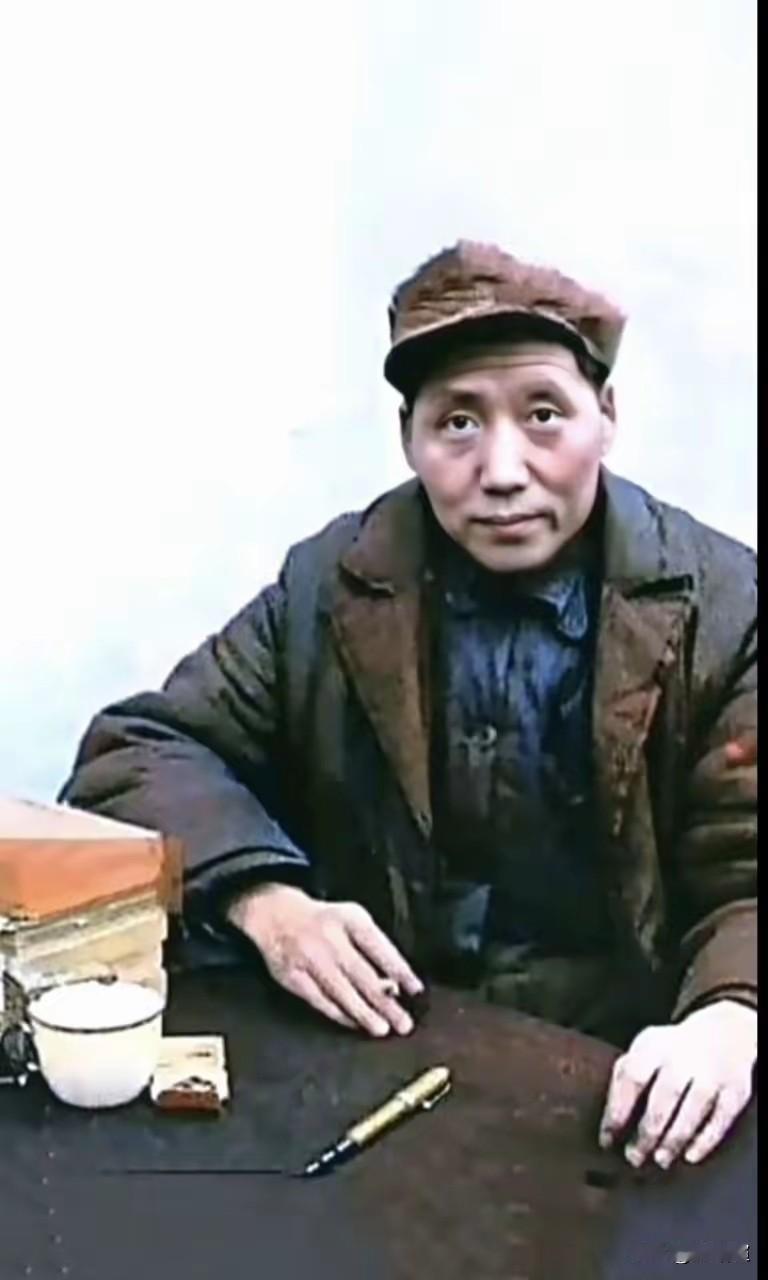 面容清瘦，胸怀山河，历尽苦难，勇担家国。