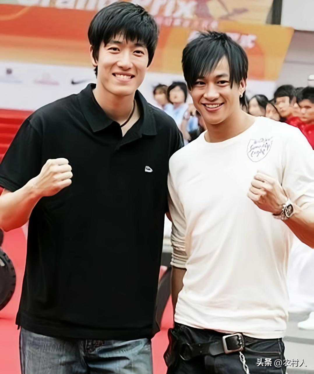 1米86的何润东，为啥比刘翔矮这么多？刘翔也就1米89左右，也不知道他们两个人谁