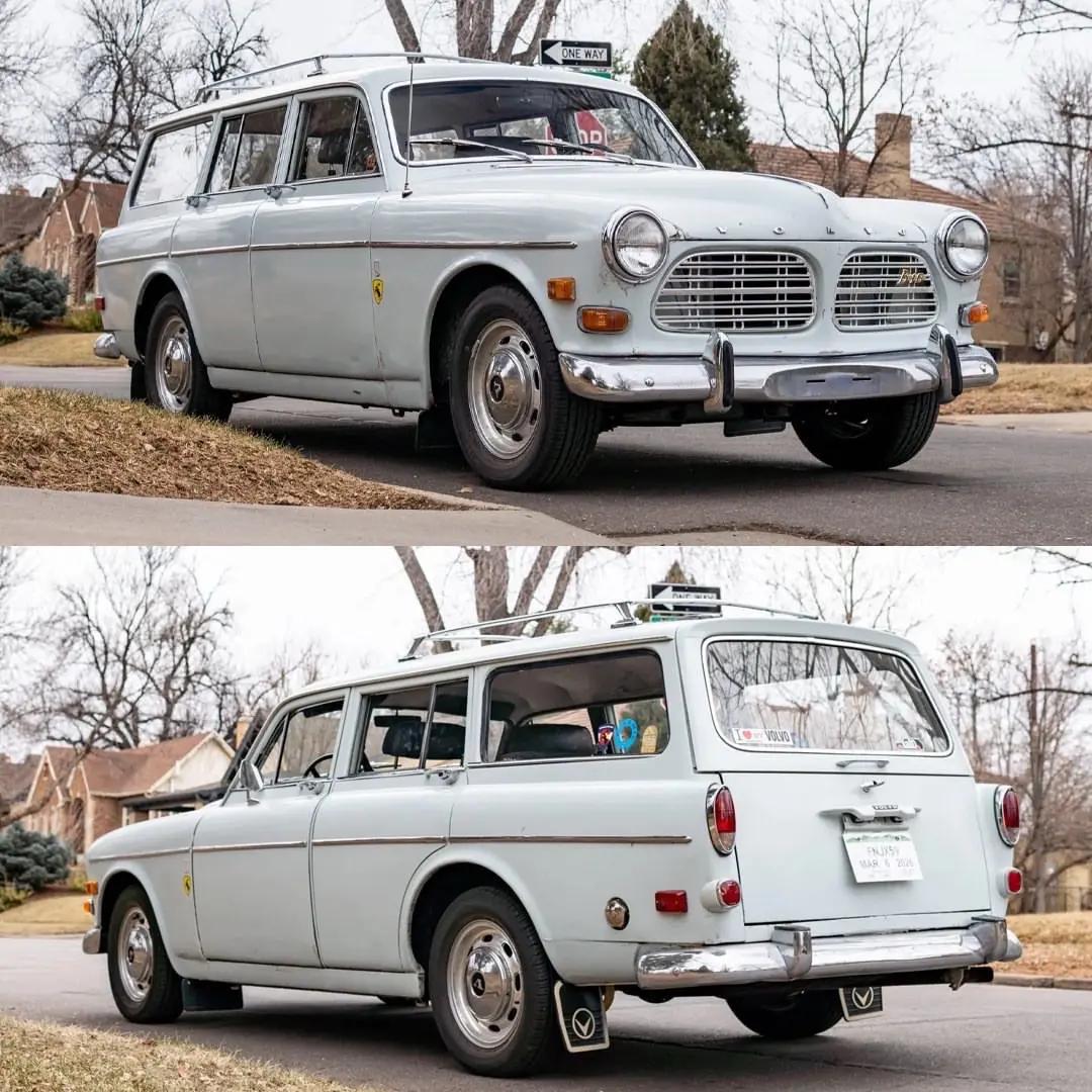1968 年 Volvo 122S Wagon（俗称 Amazon）是一台把实用