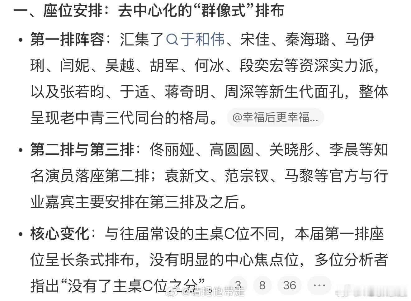 请苏醒去飞天奖负责摇号以后红毯合影全靠运气想看明星们开奖那一刻的表情，才是最佳镜