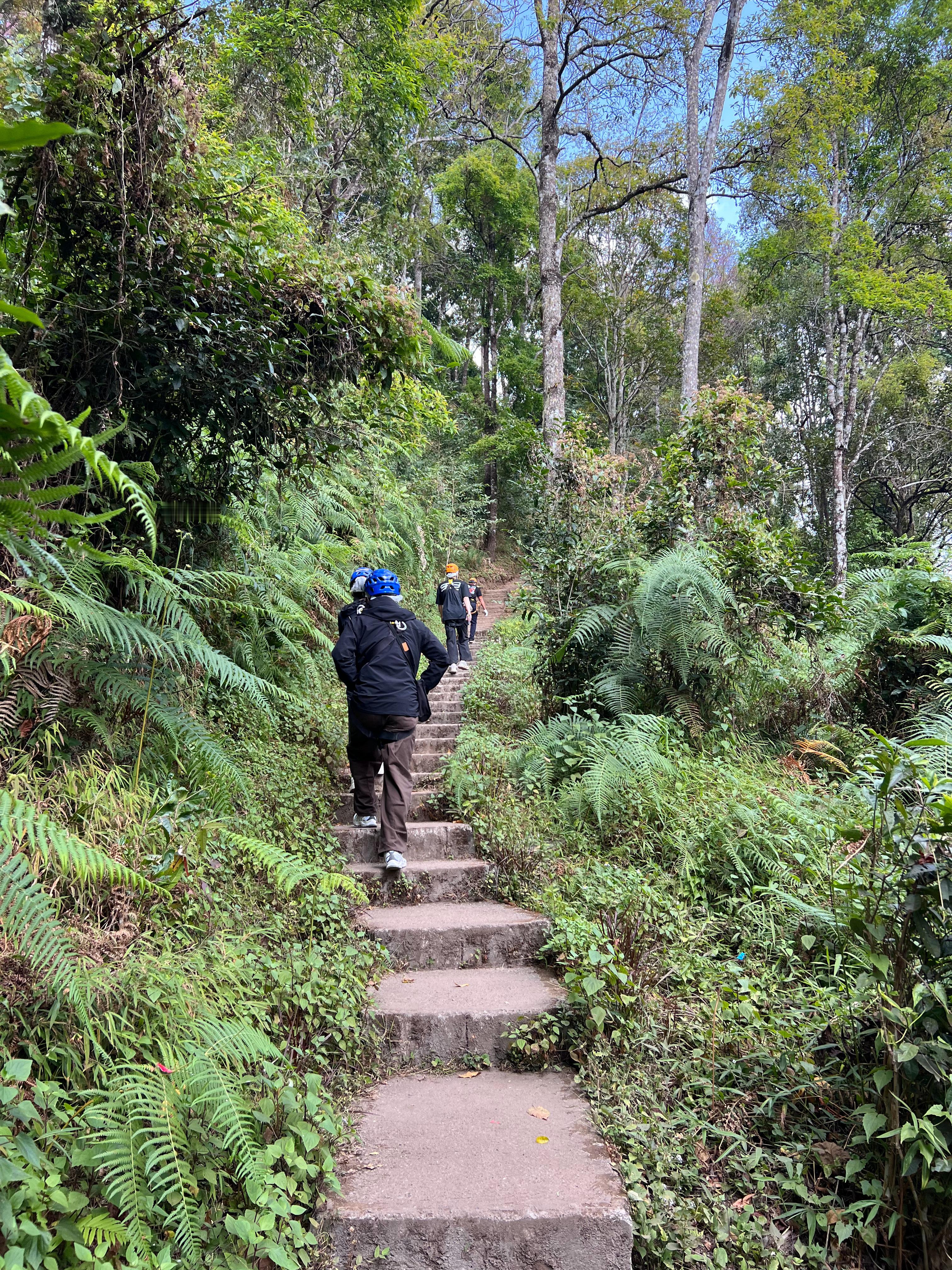 丛林飞跃之后，从山上下来直奔古城massage，前台服务员让填表，其中一项是力度