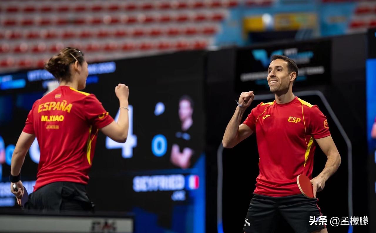 混双半决赛：（3.28日）
罗伯勒斯/肖瑶茜(ESP)3-2多尔(FRA)/阿布