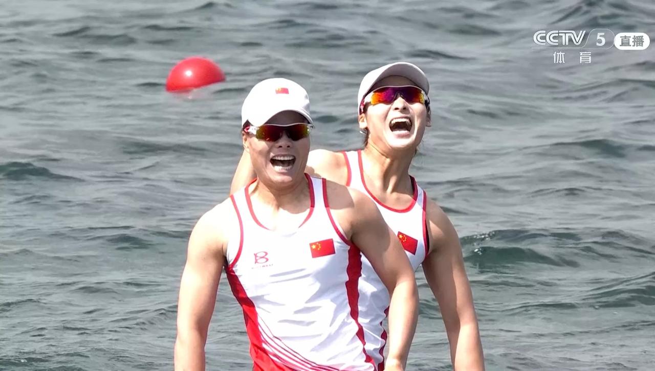 【巴黎奥运会】中国军团第30金——徐诗晓/孙梦雅获女子500米划艇金牌！诗一样的