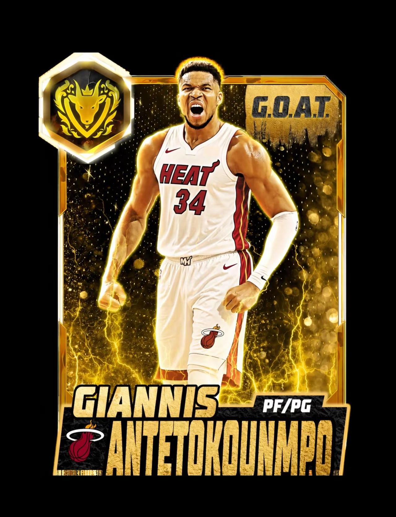 2K27 热火字母哥💪🔥。鲍威尔走了之后 热火现在很缺后卫啊 看看后续补强n