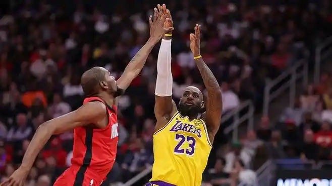 100-92！湖人逆转火箭迎6连胜，东契奇36分，詹姆斯18分，杜兰特18分湖人