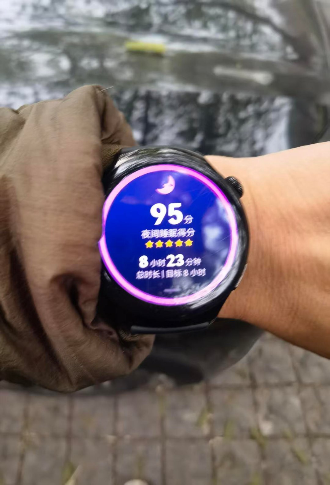 *在路上*大新的睡眠最高分～95，于江苏徐州云龙湖... 济宁·南池景区
