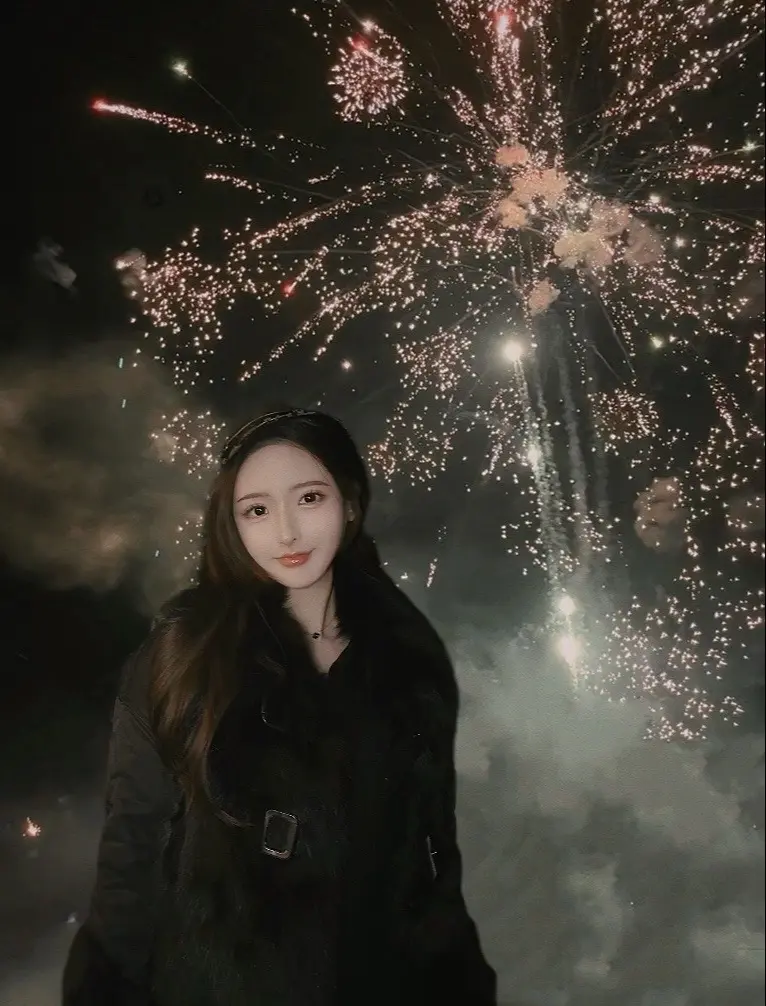 向烟花许个愿