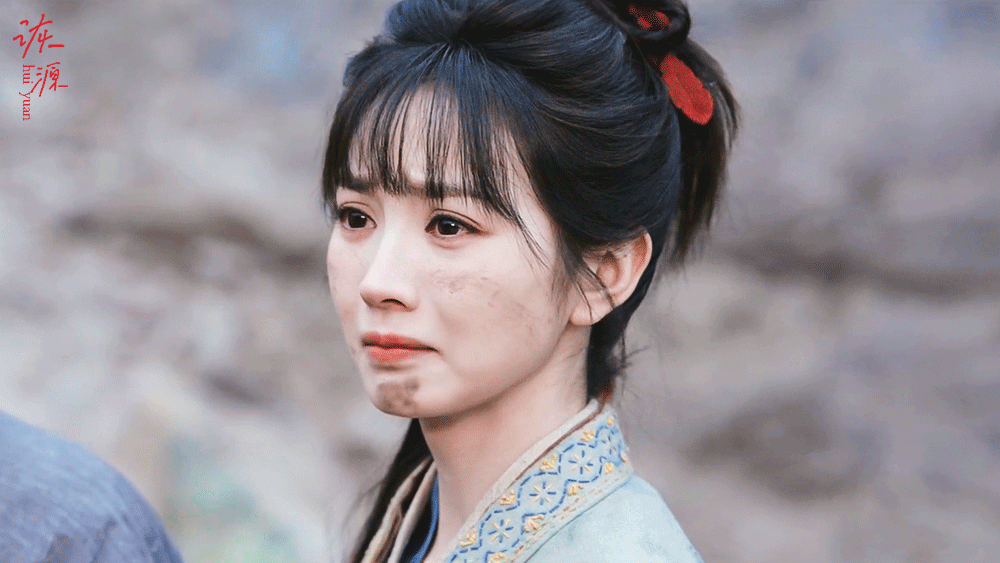 田曦薇 《逐玉》樊长玉 / 动图▷EP21-03 绿衣-哭着叫金爷🥹🥹🥹不