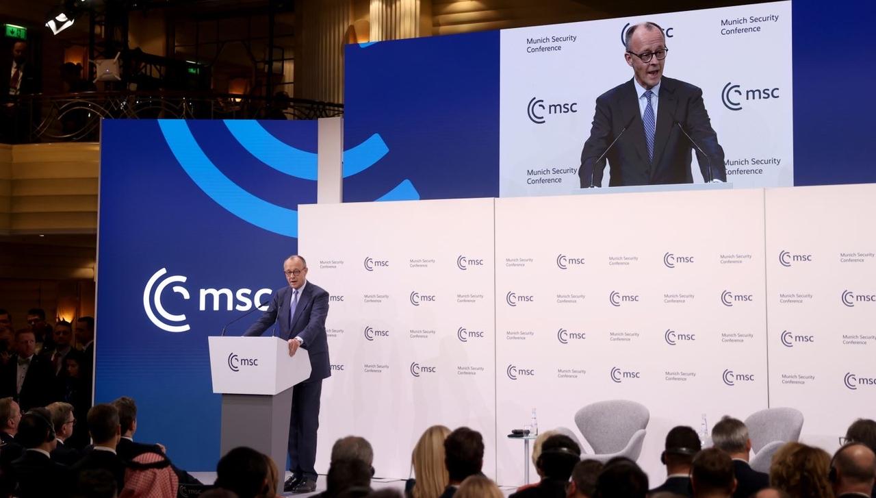 德国总理弗里德里希・默茨在备受瞩目的第 62 届慕尼黑安全会议开幕式致辞中警告道