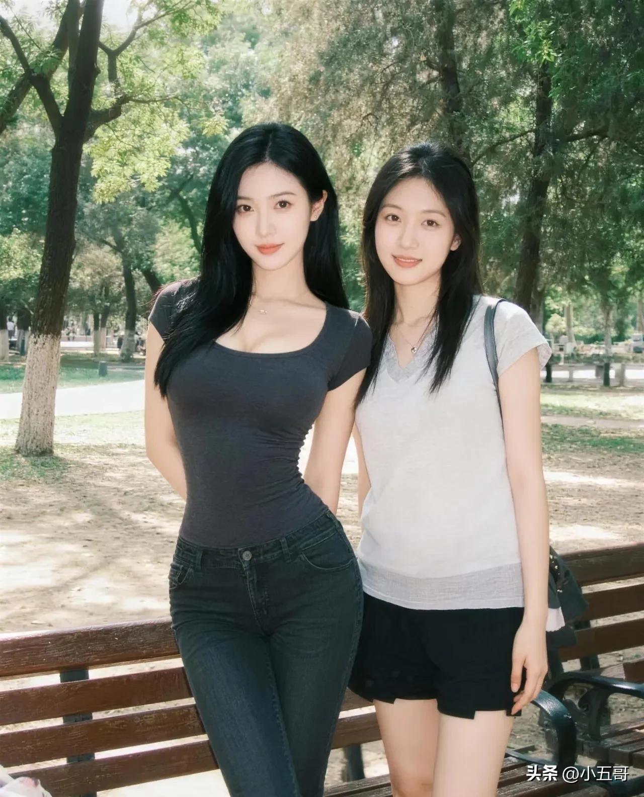 两种截然不同的美，一个面条，一个清爽，真让人难以抉择[微风]