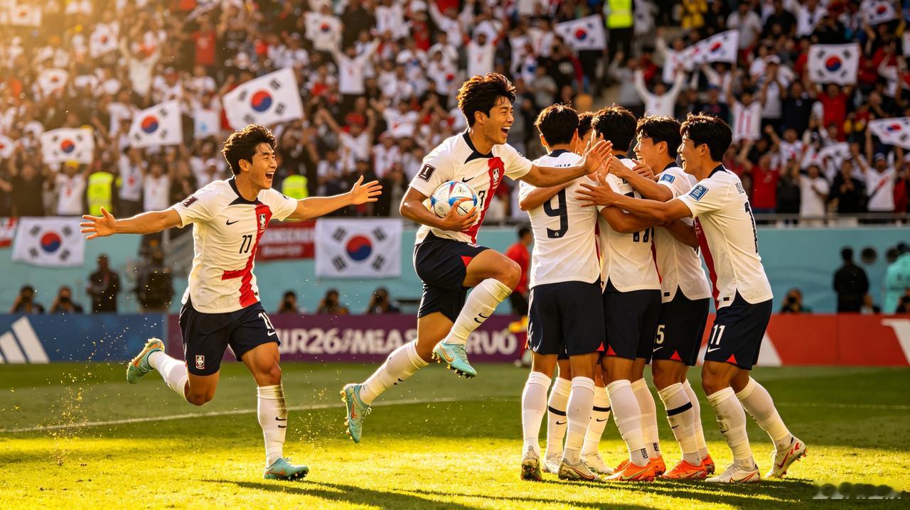 韩国队在2026美加墨世界杯A组首轮以2-1逆转捷克队，取得开门红，同时拿下本届