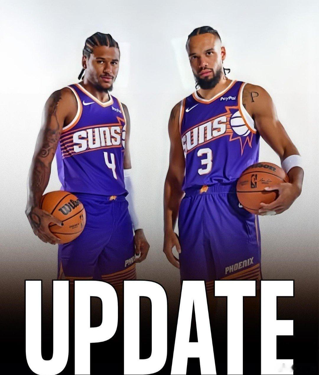 太阳队宣布杰伦·格林和狄龙·布鲁克斯将缺席今天对阵马刺队的比赛狄龙因核心肌群拉伤