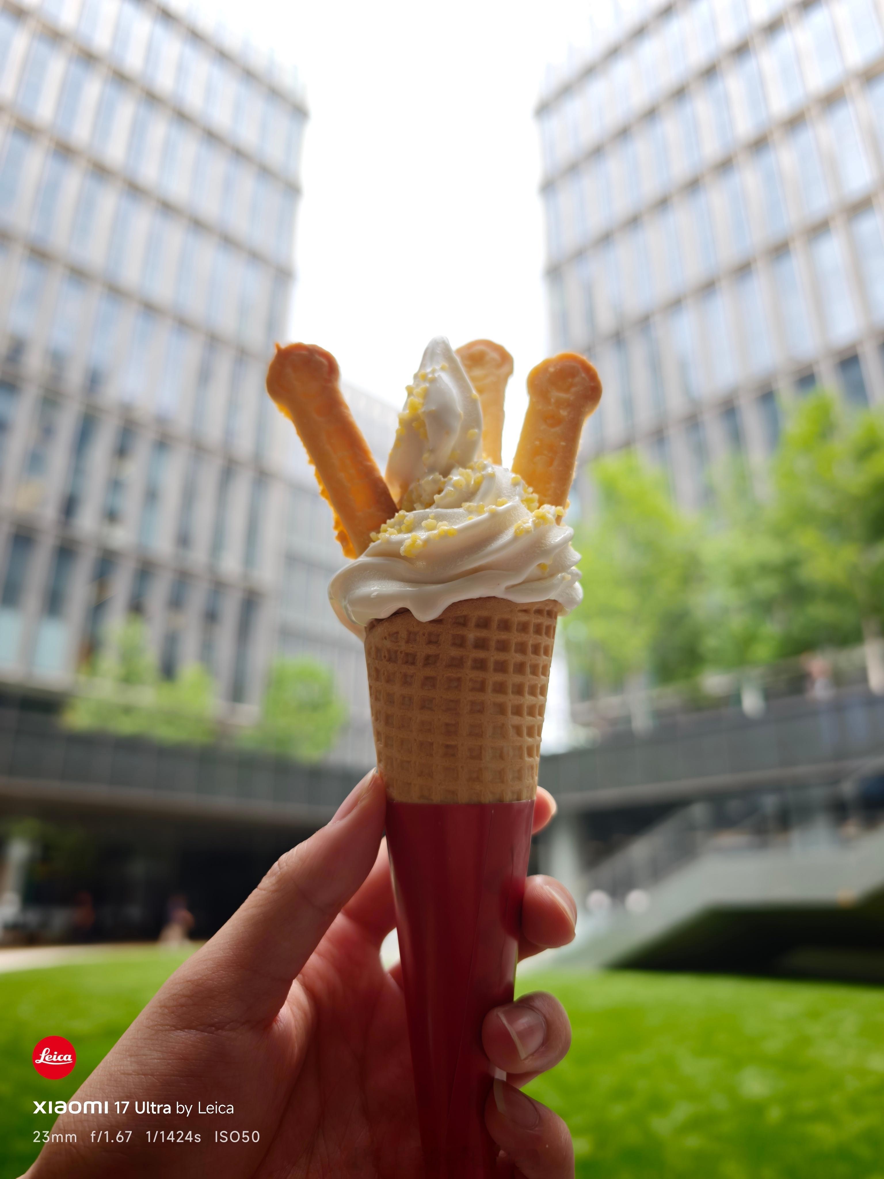 来根小米食堂的冰淇淋Max