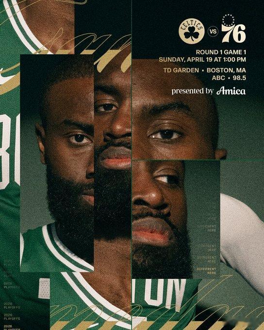 午夜的北京，出发演播室。16 to go☘️凯尔特人 NBA季后赛