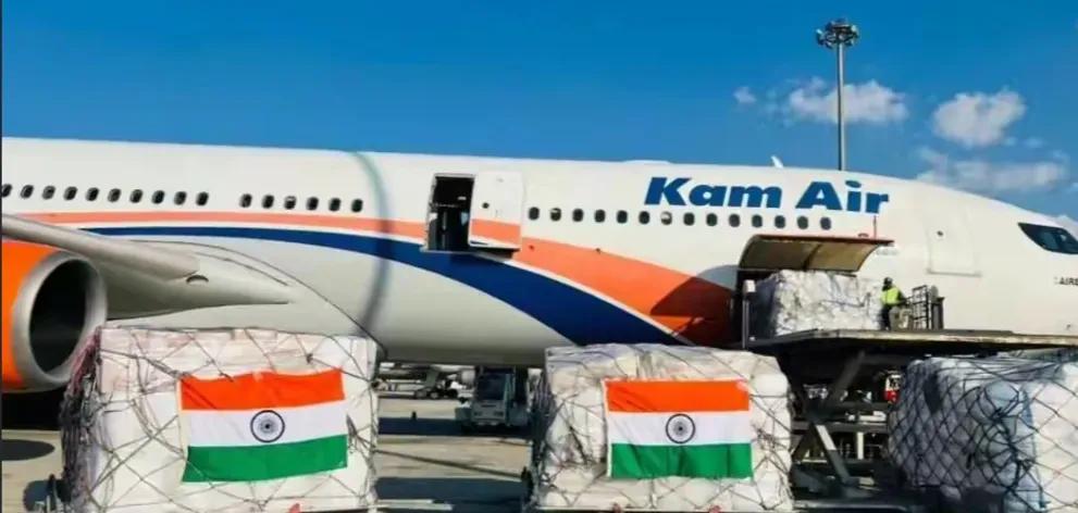 印度和中方较上劲了，派飞机火速支援阿富汗，运去大批战备物资！
 
印度空军出动C