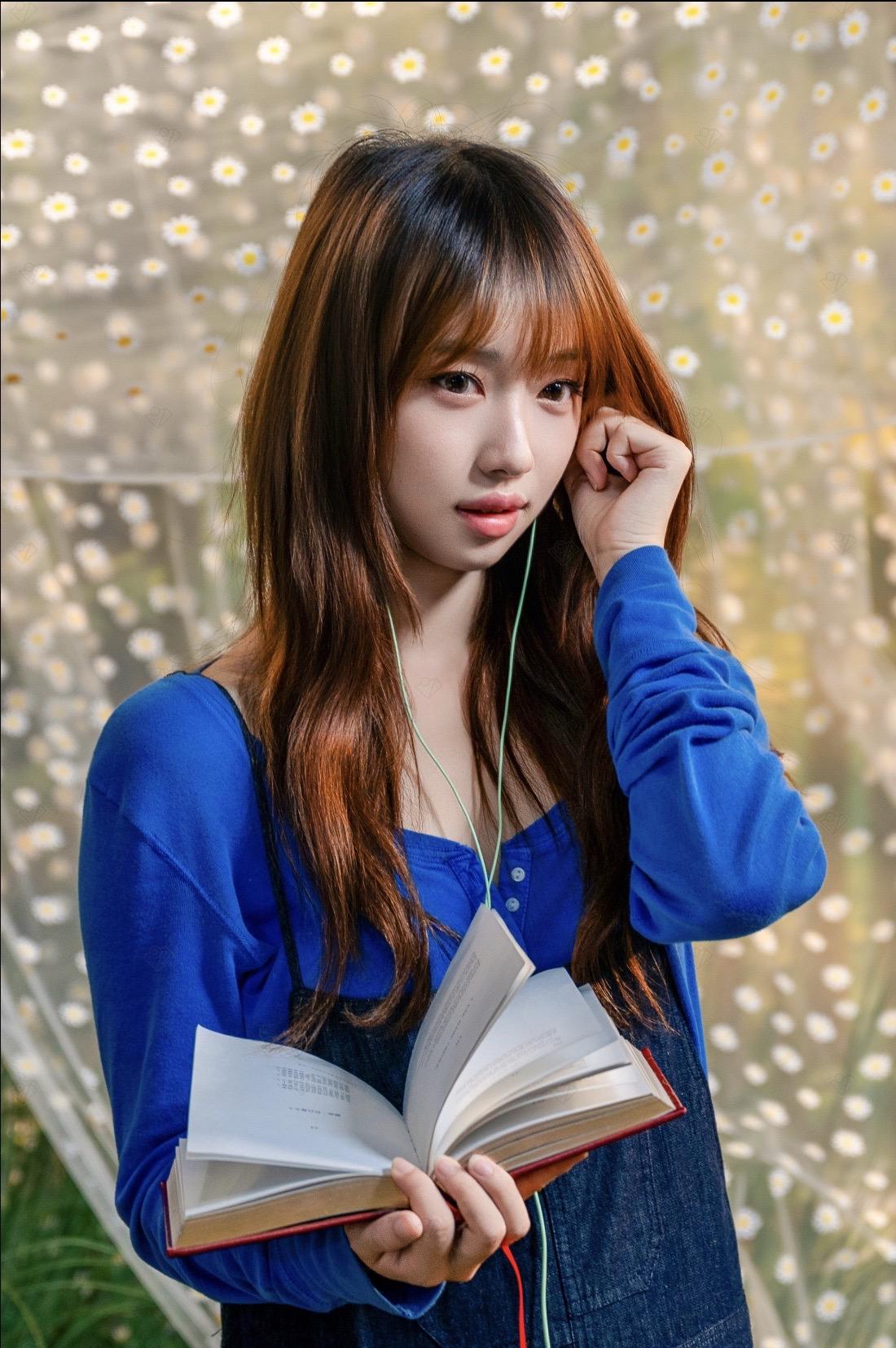 森系少女 沉浸式读书📚 女孩读书时光 文学少女