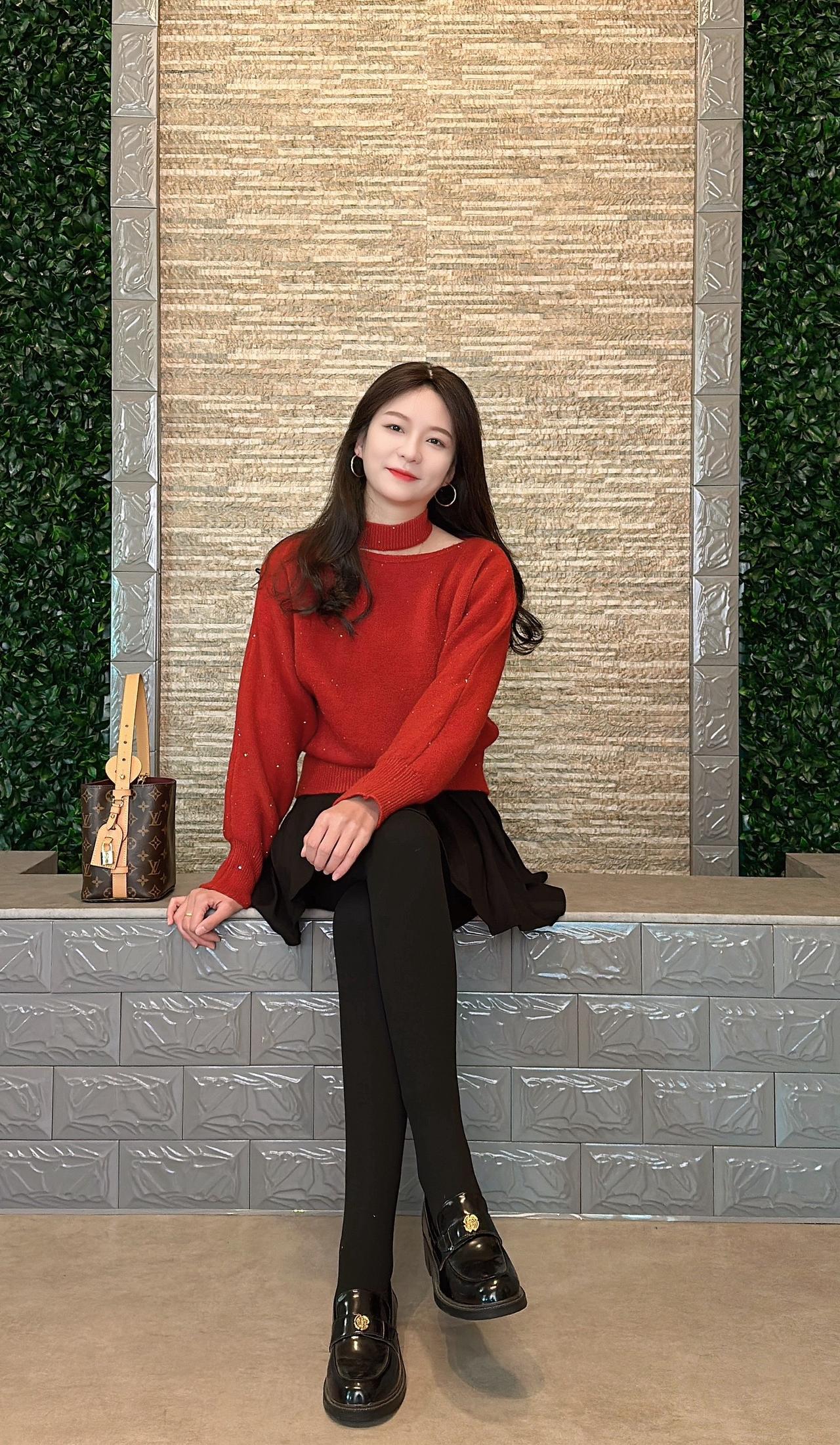 自己的感受比道理重要慢慢变好才是给自己最好的礼物冬季穿搭 毛衣