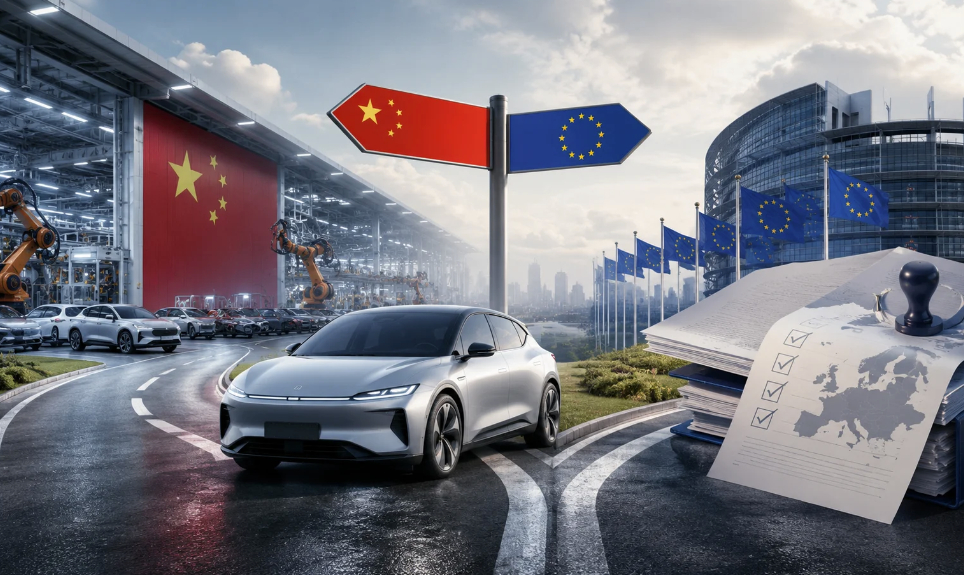 历史性突破。5月中国乘用车在欧洲市场份额首超日本：中国品牌售出13.84万辆（同