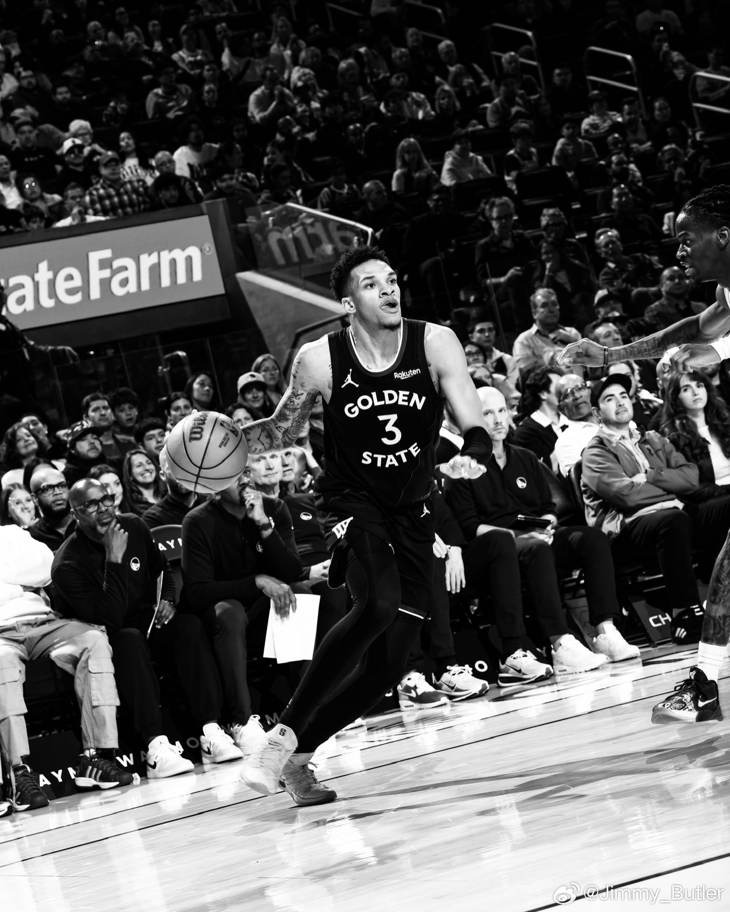 77/82金州勇士 吉米巴特勒 库里 NBA