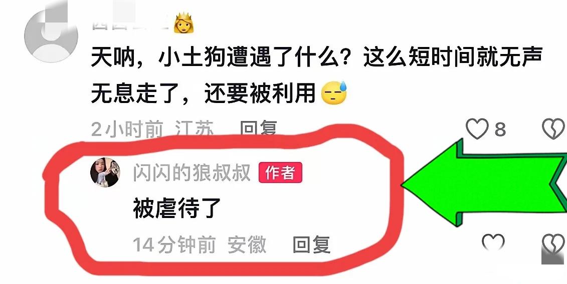 黄一鸣前男友喊话：到底是谁在吃狗血馒头，到底是谁害死了它！

这两天，黄一鸣的狗
