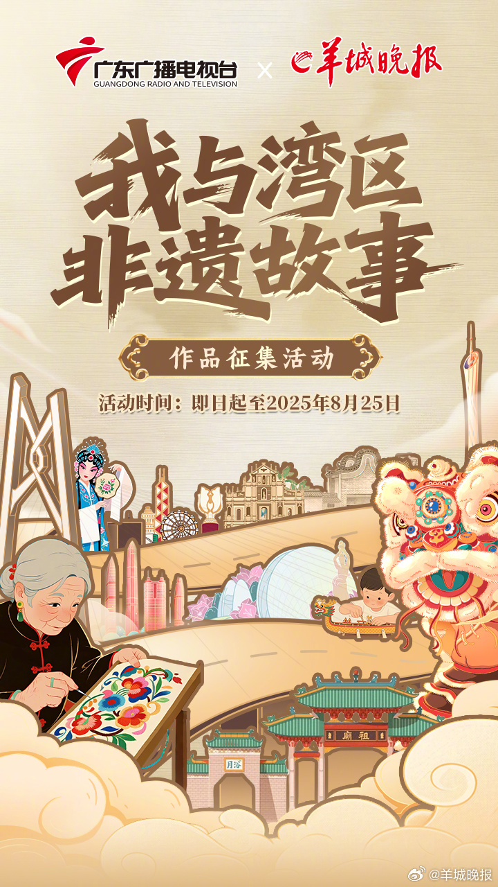 #玩转非遗广东人是认真的#【唤醒记忆，共绘未来！#我与湾区非遗故事#作品征集活动