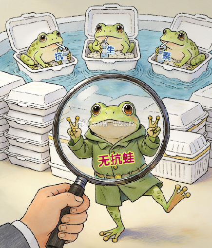 多平台牛蛙抽检抗生素超标 震惊！牛蛙检出违禁抗生素，最高超标5倍，行业潜规则浮出