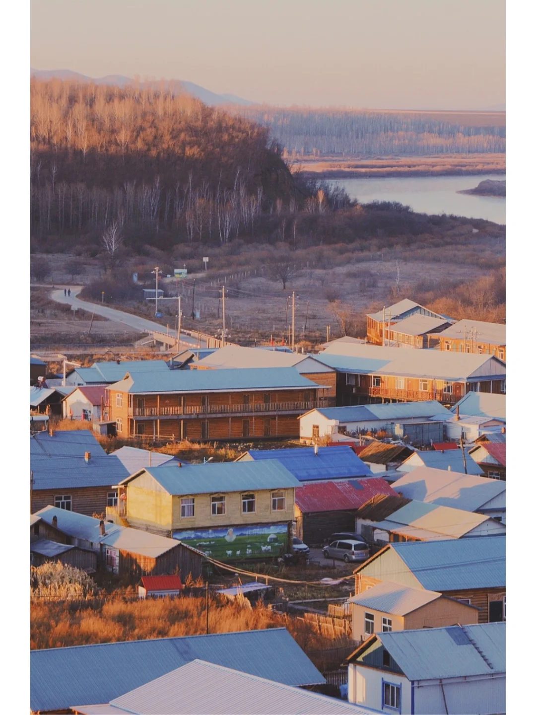 为了这个边境小城的秋天我来了9次 太惊艳❗️