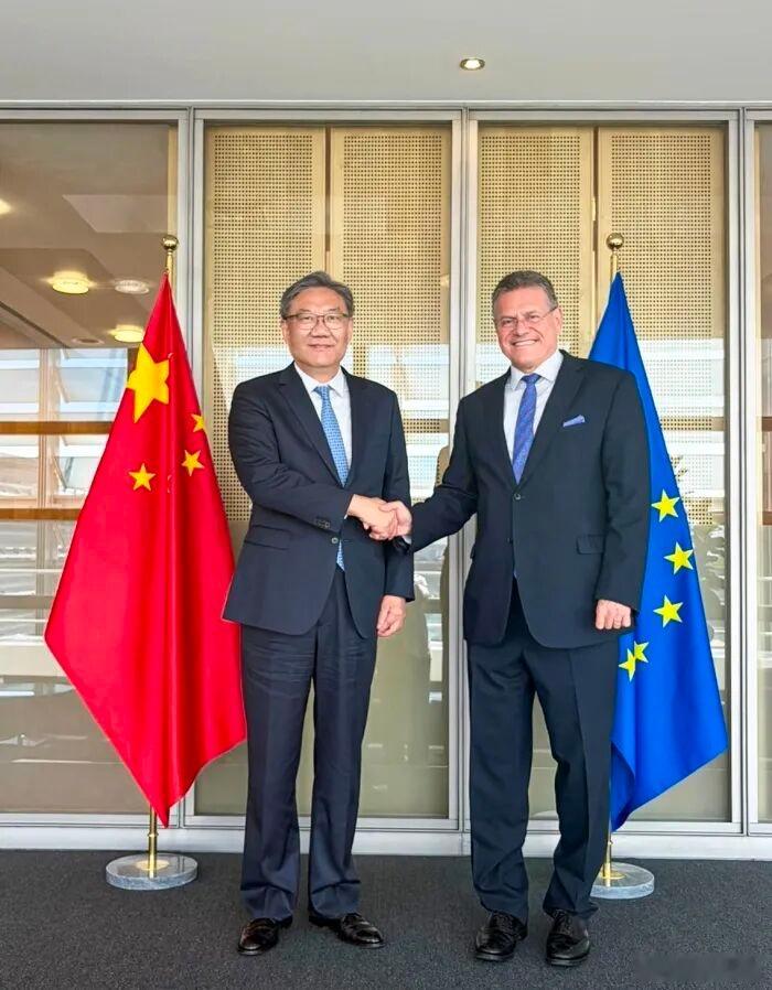 【中欧发布联合声明】2026年6月29日，中欧经贸磋商会议在布鲁塞尔落幕并发布联