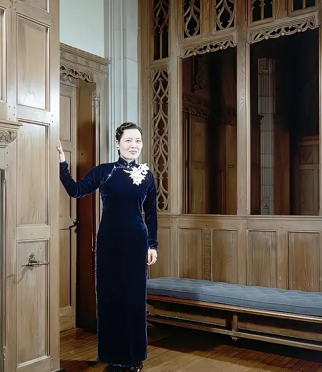 宋家三姐妹之宋美龄
气质还行
不是任何一个女演员能演出来的